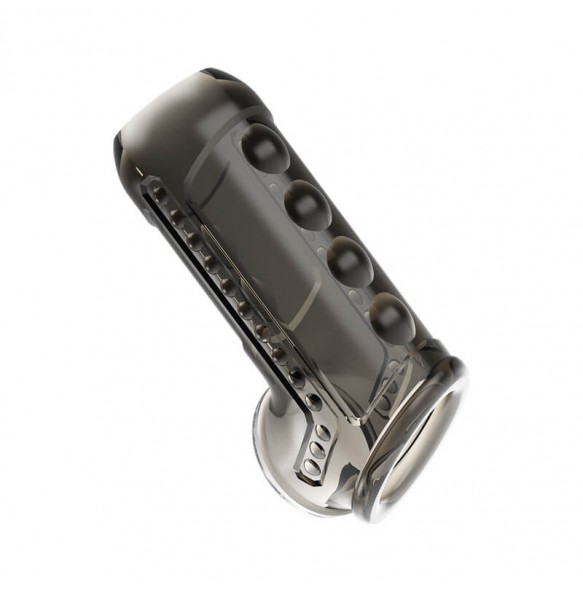 PRETTY LOVE - Farrel Men's Penis Sleeve (Transparent Black)